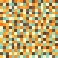 Pixel pattern. Vector seamless retro pixel art background Royalty Free Stock Photo