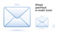 Pixel perfect email icons