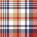 Pixel plaid textile tartan seamless pattern