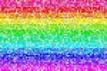 Pixel Rainbow Pattern Background. EPS8 Vector