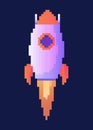 Pixel rocket concept