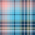Pixel seamless pattern check fabric texture