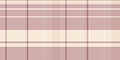Pixel tartan textile vector, gingham fabric seamless plaid. Overlayed texture background check pattern in light and pastel colors Royalty Free Stock Photo