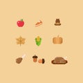 Pixel thanksgiving elements.8bit.