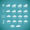 Pixel Weather Icons