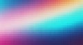 Pixelated Gradient Background with Soft Pastel Colors and Subtle Grid Overlay mosaic Royalty Free Stock Photo