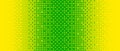 Pixelated bitmap gradient texture. Yellow and green dither pattern background. Abstract glitchy pattern. 8 bit video