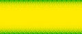 Pixelated bitmap gradient texture. Yellow and green dither pattern background. Abstract glitchy edge pattern. 8 bit
