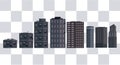 Pixelated buildings