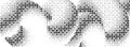 Pixelated curved gradient shape. Dotted dither undulate texture background. Liquid squiggling form for banner, poster