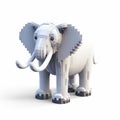 Lego Elephant 3d Model Clever Wit And Realistic Rendering