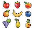 Pixelated Fruit