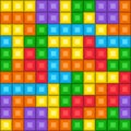 Pixelated game tetris pattern