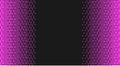 Pixelated gradient frame background. Y2K aesthetics texture. Neon pink color. Retro game technology rectangle