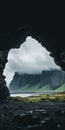 Pixelated Landscapes A Window View Inside An Icelandic Cave