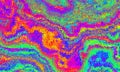 Pixelated psychedelic background. Moire overlapping effect. Vector image.