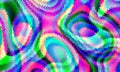 Pixelated psychedelic background. Moire overlapping effect. Vector image.