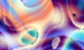 Pixelated psychedelic background. Moire overlapping effect. Vector image.