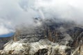 Piz BoÃÂ¨ peak lunar landscape on dolomite, Sellaronda UNESCO, Trentino