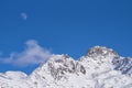 Piz Vadret in Engadin Royalty Free Stock Photo