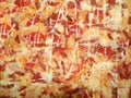 Pizza background texture Royalty Free Stock Photo