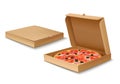 Pizza in box