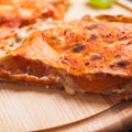 The Pizza calzone Royalty Free Stock Photo
