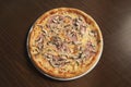 Pizza Capricciosa Royalty Free Stock Photo