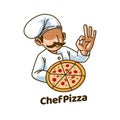 pizza chef italian kitchen baker