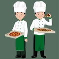 Pizza Chef Male Gestures