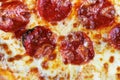 Pizza Close Up - super supreme pizza Royalty Free Stock Photo