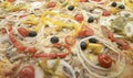 Pizza closeup. Royalty Free Stock Photo