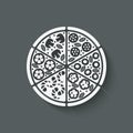 Pizza design element