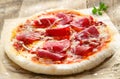 Pizza Diavolo Royalty Free Stock Photo