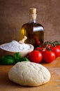 Pizza dough Royalty Free Stock Photo