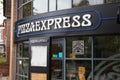 A Pizza Express Restaurant on in West Bridgford in Nottinghamshire in the UK