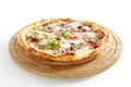 Pizza Four Cheeses Royalty Free Stock Photo