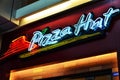 Pizza hut logo Royalty Free Stock Photo