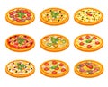 Pizza Icons Set