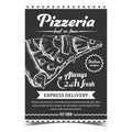 Pizza Italian Recipes Restaurant Banner Vector