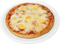 Pizza Koriola with cheese bacon egg and ham