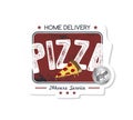 Pizza label