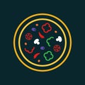 Pizza logo