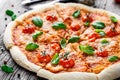 Pizza Margherita Royalty Free Stock Photo