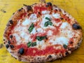 Margherita pizza, neapolitan style. Italy