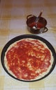 Pizza Margherita preparazione