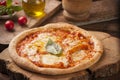 Pizza Margherita Royalty Free Stock Photo