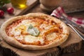 Pizza Margherita Royalty Free Stock Photo