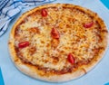 Pizza menu Margaritta classic food