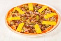 Pizza with minced meat